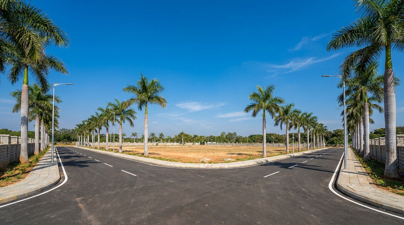 Paved 40-foot access road