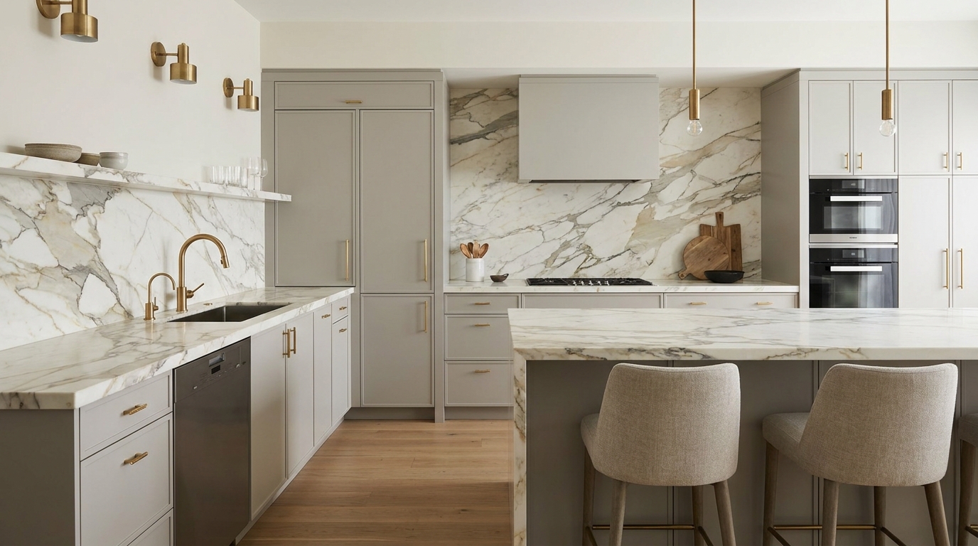 Calacatta kitchen