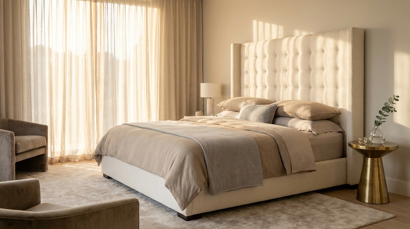 Master bedroom suite