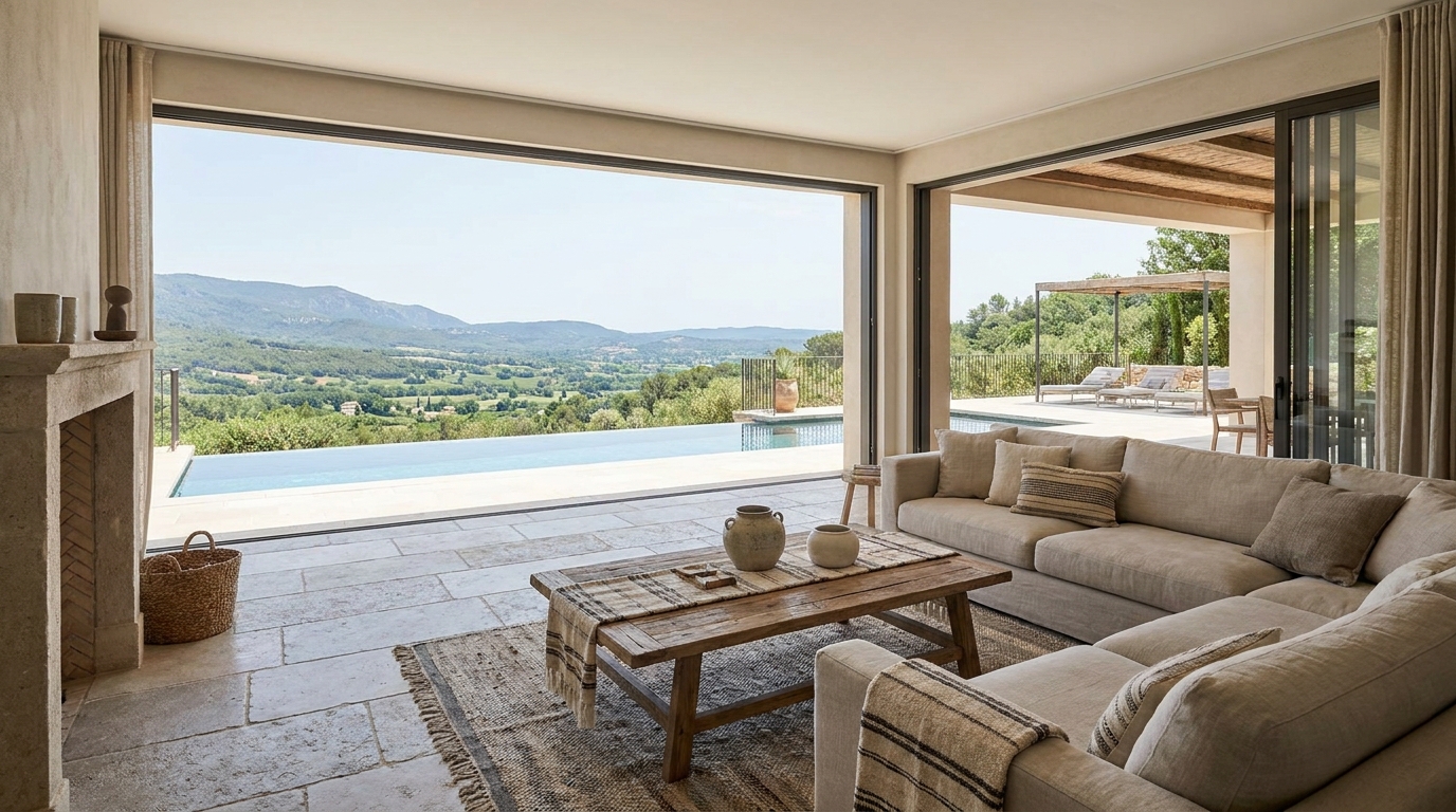 Indoor-outdoor living room