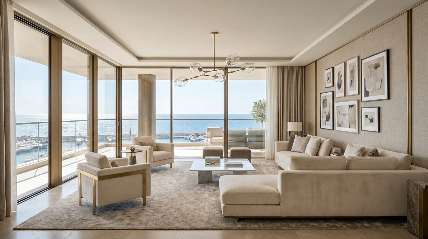 Panoramic living room